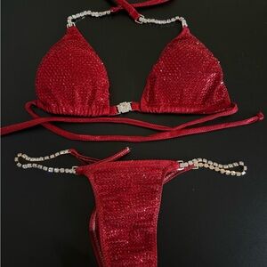 Red Competition Bikini